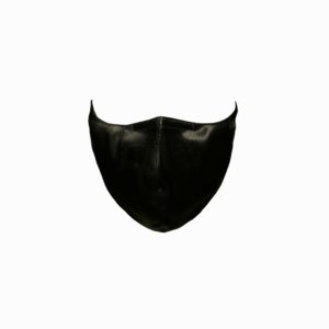 Face Mask in Black Polysilk - LISA VON TANG