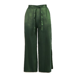 Meditation Pants in Pine Green - LISA VON TANG