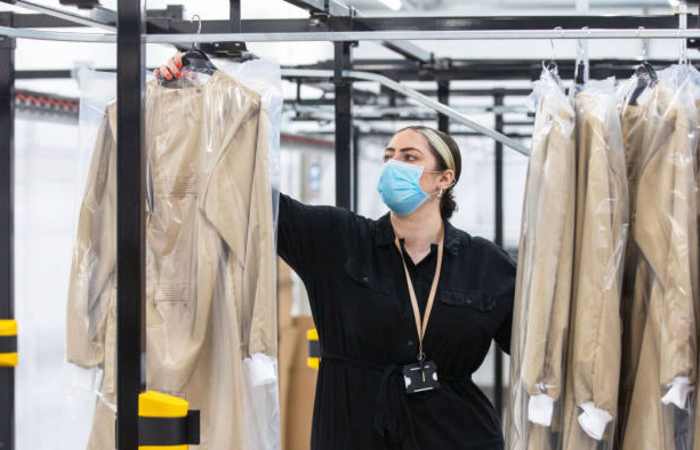 Burberry is making protective gowns for workers in Britain's National Health Service © Bloomberg